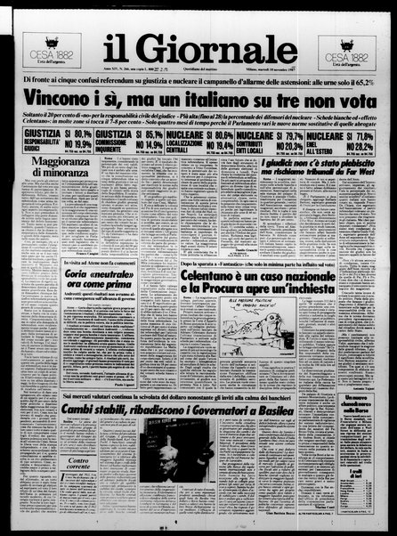 Il giornale : quotidiano del mattino